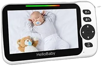 HelloBaby HB6550 Video Baby Monitor (No Wi-Fi)